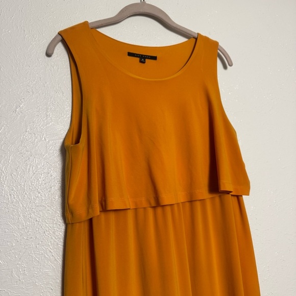 Alex Marie Orange Maternity Maxi Dress - Picture 4 of 9